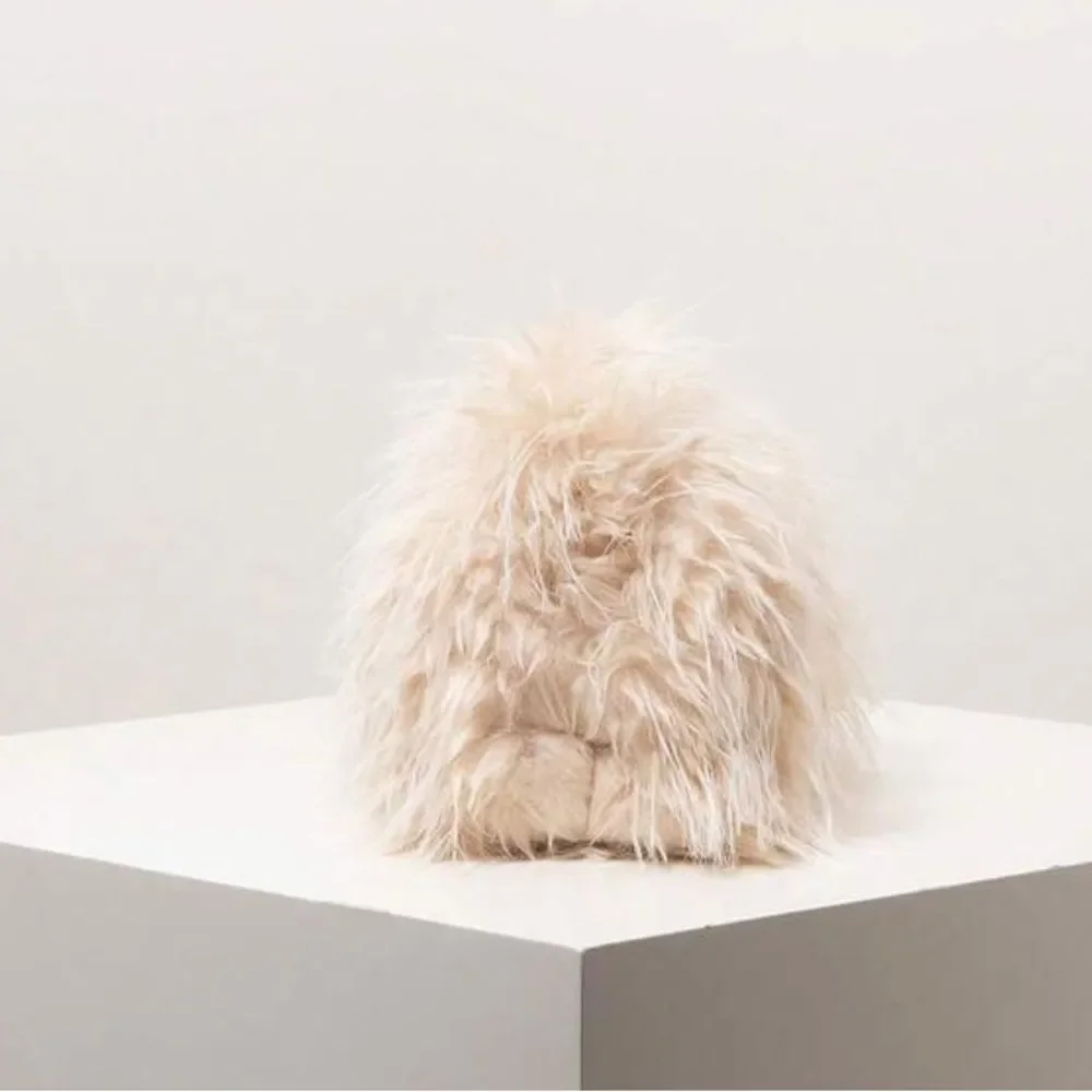 NEW *Cowgirl Up!* Cream Faux Fur Clutch